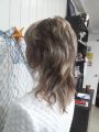 стрижка каскад + мелирование 