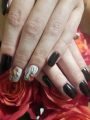 Маникюр гель лаком,художественная роспись ногтей