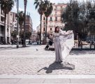 Фотосъемка в Неаполе, платье из моего проката 