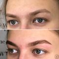 Коррекция и окрашивание бровей