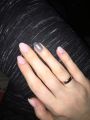 Маникюр с укреплением, фото делал клиент