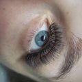 Наращивание ресниц, эффект кукла