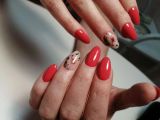 Комби маникюр +укрепление гелем 