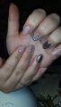 Комбинированный маникюр с покрытием гель лак
