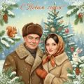 Новогодние  открытки