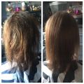 Кератиновое выпрямление