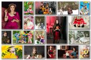 Фотопроекты, фотосессии с животными, в платьях и т.д.