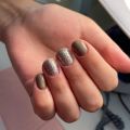Выравнивание ногтевой пластины и однотонное покрытие