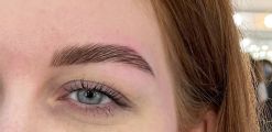 Долговременная укладка бровей 