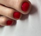 Педикюр, покрытие, полная обработка