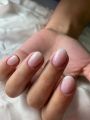 Маникюр , укрепление гелем 