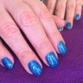 Наращивание ногтей гелем на формы + гель-лак