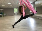 Тренировка air-yoga