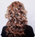 Вечерняя прическа, локоны