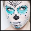 Вариант макияжа-грима на Хэллоуин