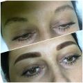 Бровки , теневая растушевка
