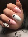 Наращивание ногтей + дизайн 2500