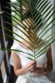 Свадебная фотосессия в фотостудии, портрет невесты