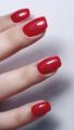 БЕЗЛАМПОВЫЙ МАНИКЮР/ цвет-красный