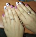 Маникюр, укрепление, выравнивание, покрытие гель-лак + дизайн
