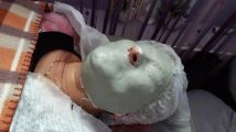 Альгинатная маска для лица из морских водорослей 