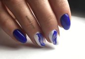 Маникюр с покрытием гель лак 