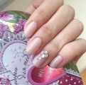 Комбинированный маникюр с покрытием и дизайном 1 ноготка 700 рублей 