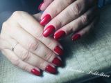 Комбинированный маникюр с выравнивание и покрытием
