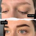Коррекция+окрашивание бровей хной