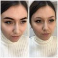 Коррекция + окрашивание бровей хной