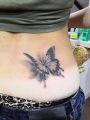 Тату бабочка 