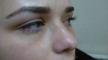 Коррекция и окрашивание бровей