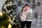 Новогодняя фотосессия в студии лавстори