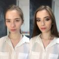 Яркий вечерний макияж, преображение