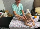 Детский массаж с уникальными ребятишками)