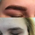 Работаю с мужскими,женскими,подростковыми бровями.Оформляю пинцетом и сахарной пастой.Окрашиваю хной и краской брови и Ресницы