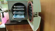 Стерилизация инструментов в автоклаве
