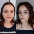 Оформление бровей, макияж и укладка
