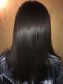 Выполнено кератиновое выпрямление волос состав BC-Original. Волос не окрашен