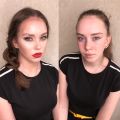 Очищение, подготовка лица к макияжу , долговременная укладка бровей, скульптурирование лица , вечерний макияж 