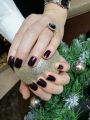 Комбинированный маникюр,гель-лак