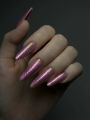 Наращивание ногтей с нуля, форма миндаль, гель/лак.