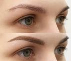 Перманентный макияж бровей