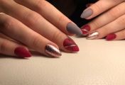 Маникюр комбинированный +покрытие гель-лак