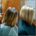 Окрашивание и стрижка 