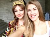Певица Согдиана. Выставка народов мира