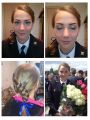 Выпускница школы милиции