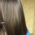 Кератиновое выпрямление волос