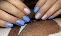 Маникюр,гель лак,выравнивание ногтевой пластины.