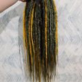 Комплект фактурных де дред, новый.

? Материал 2Braids
? 52 штуки (104 конца)
? 380 грамм
? 60-65 см
? 6000 рублей

